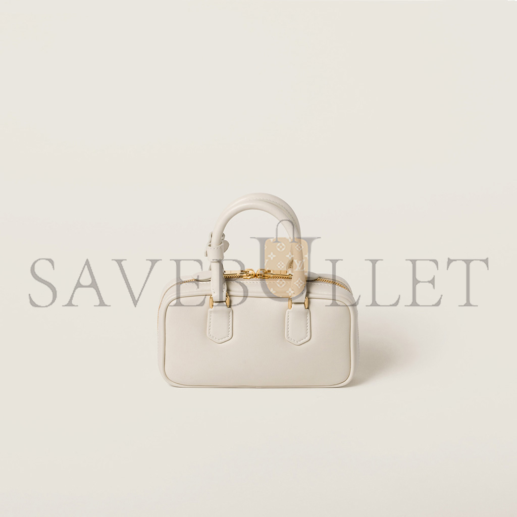 M1v M1v arcadie leather mini-bag 5bp088 (19*10*5cm)